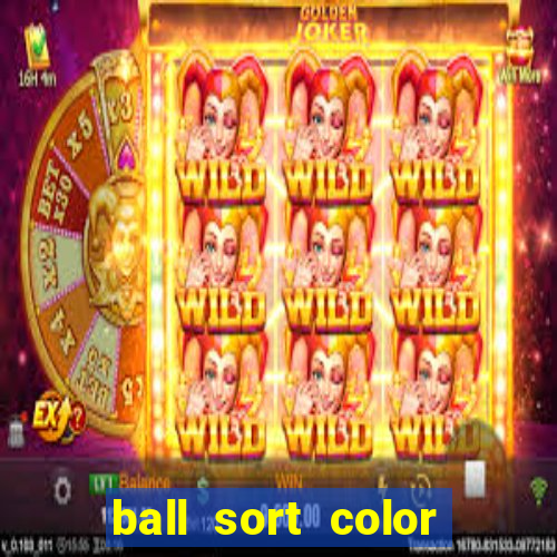 ball sort color water puzzle